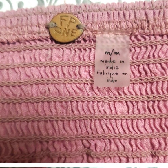 Free People Pink Adelle Lace Bralette Size Medium - Picture 3 of 5